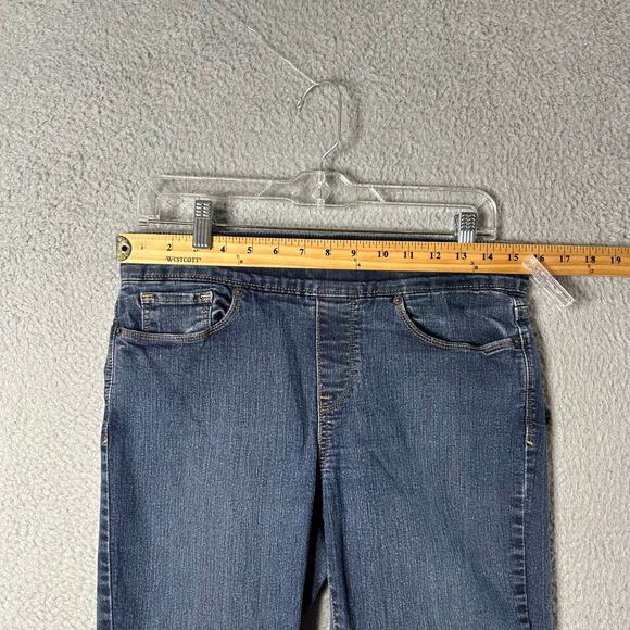 Levi's Jeans Womens 8 Blue Pull On Slim Fit‎ Skinny Jeans Denim Jeggings - Picture 6 of 12